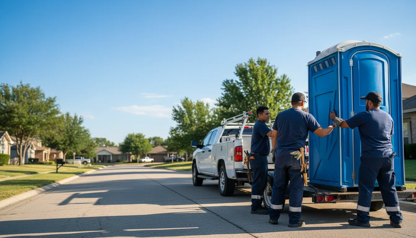 Portable Toilet Rental in Oak Ridge, PA near me